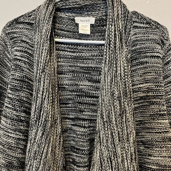 Kate Hill Cozy Organic Cardigan Wool blend L - Picture 2 of 5